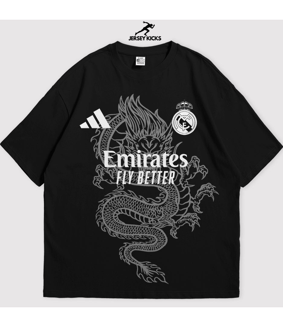OVERSIZED REAL MADRID DRAGON T SHIRT