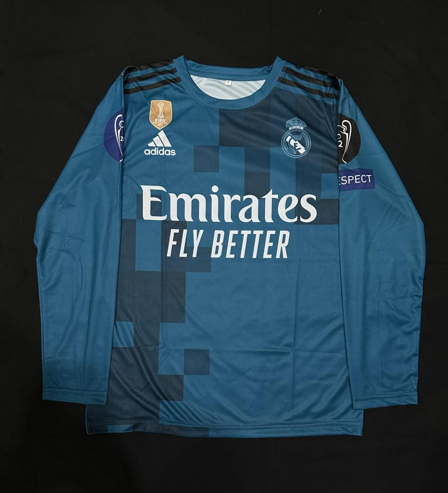 REAL MADRID 2017 RONALDO 7 SHIRT BLUE