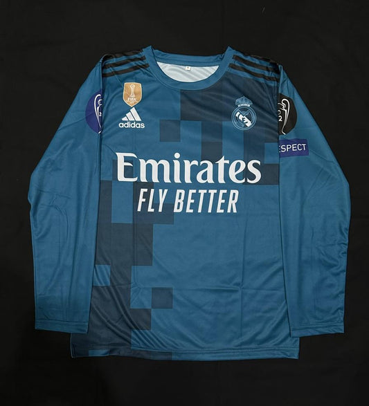 REAL MADRID 2017 RONALDO 7 SHIRT BLUE