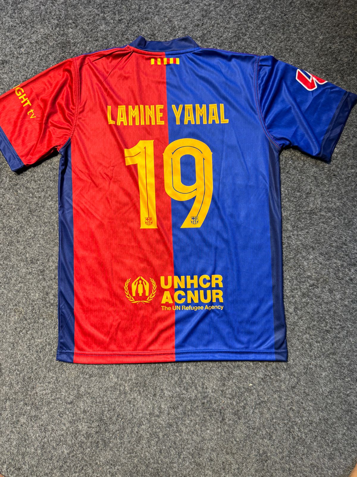 BARCELONA X TRAVIS SCOTT FAN VERSION HOME JERSEY 🌵