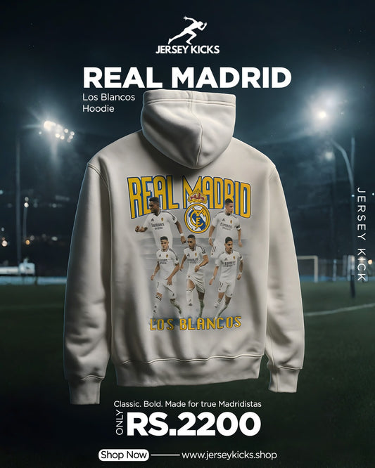 REAL MADRID LOS BLANCOS HOODIE
